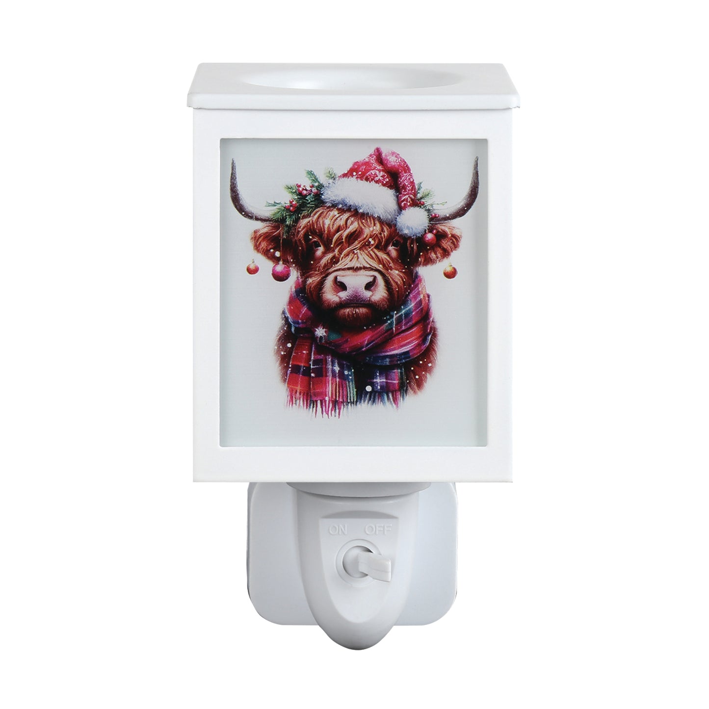 Plug In Wax Melter Xmas Highland 14cm
