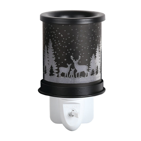 Plug In Wax Melter Silhouette Stag & Deer 13cm