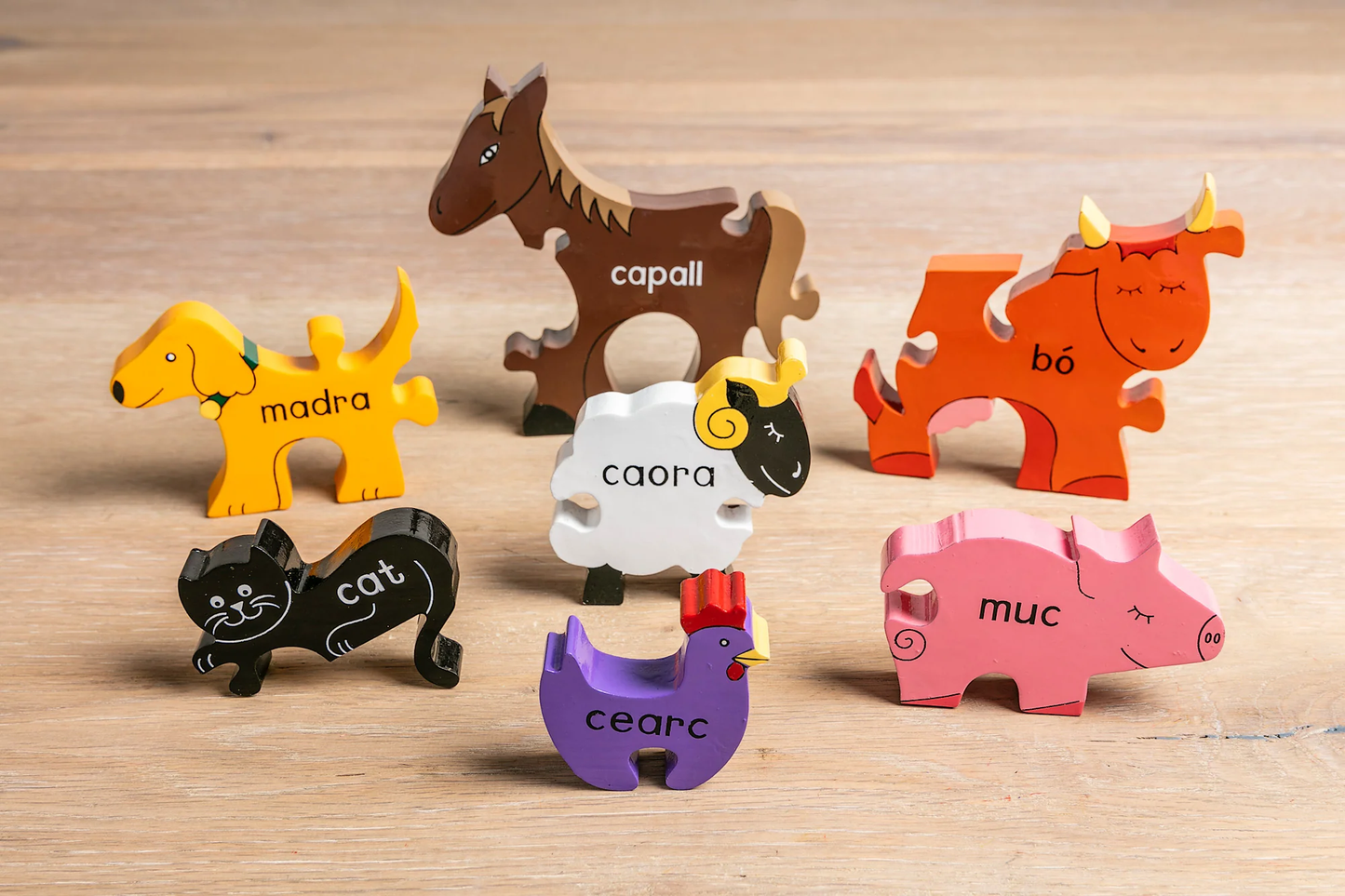 AJ Irish Farm Animals Jigsaw