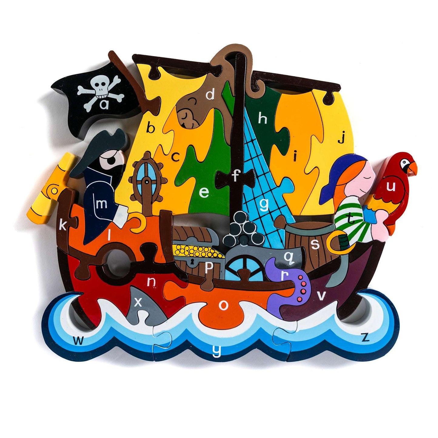 AJ Alphabet Pirate Jigsaw