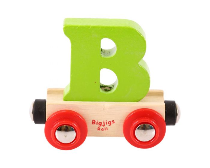 BJ Rail Name Letter B