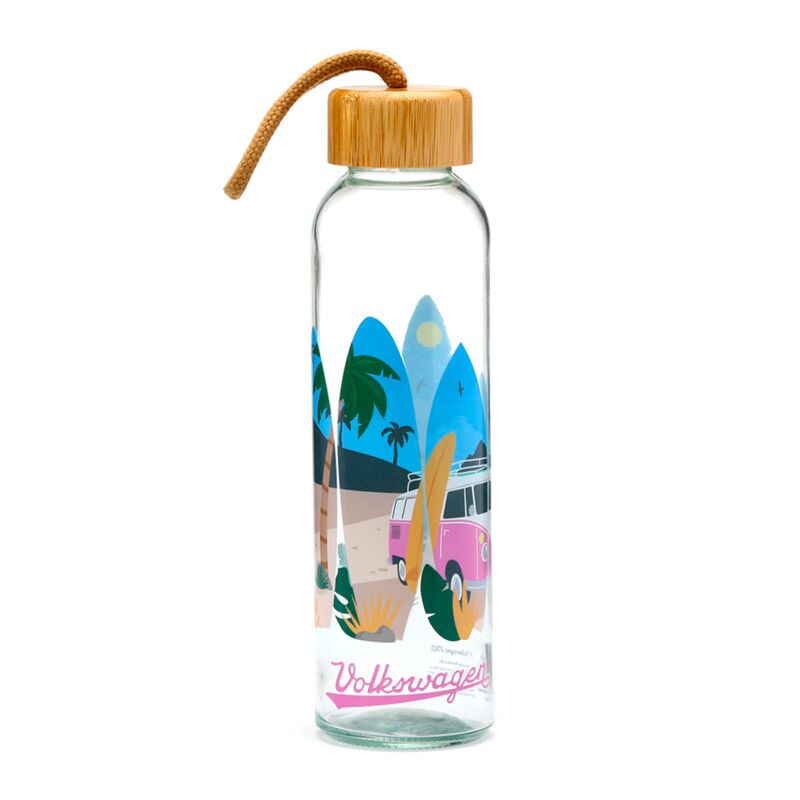 PK VW Glass Water Bottle