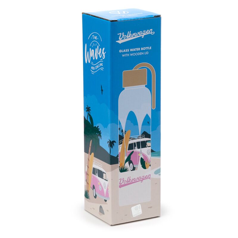 PK VW Glass Water Bottle