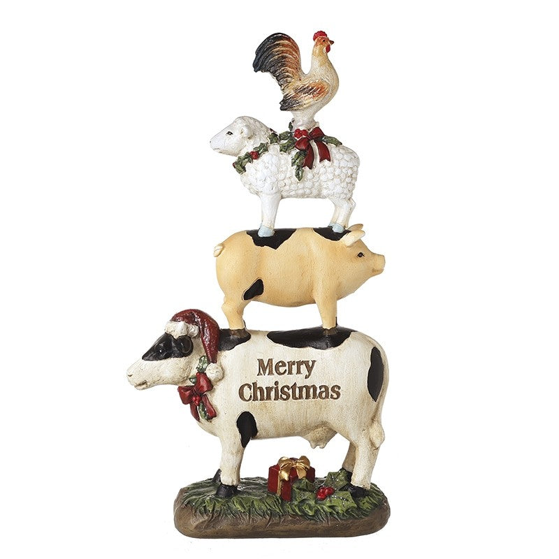 HS Merry Christmas Farm Animals