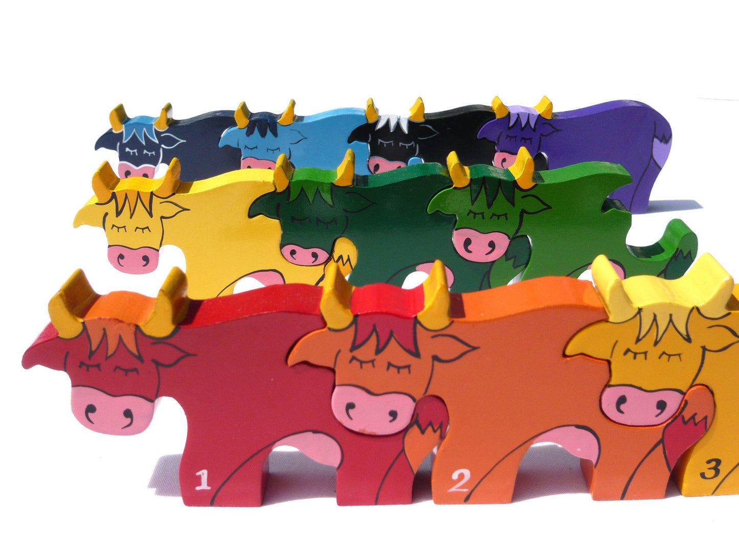 AJ Number Cow Row