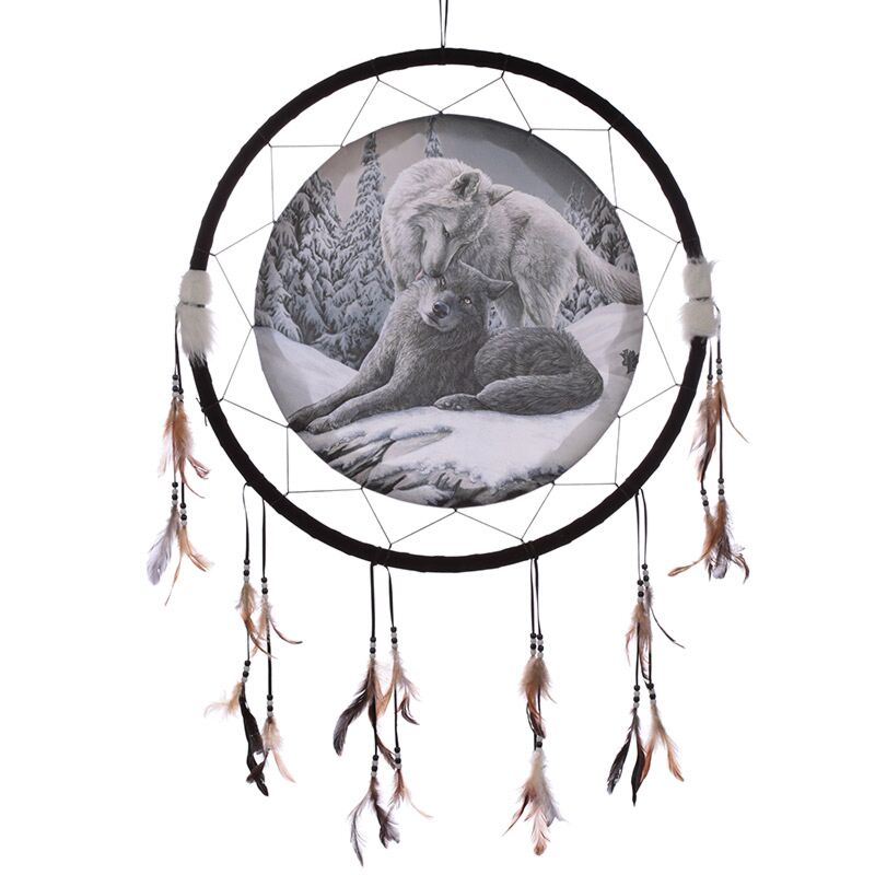 PK Dreamcatcher Wolf Snow Kisses 60cm