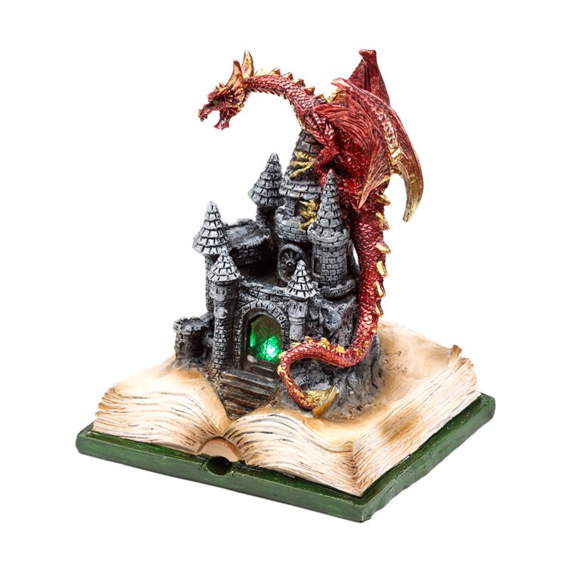 PK LED Fairytale Castle Fire Dragon~