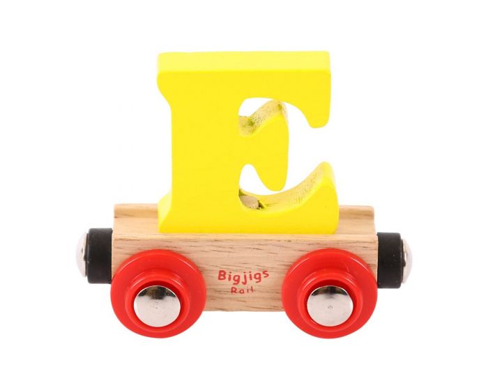 BJ Rail Name Letter E