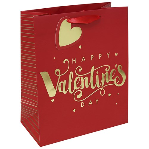 JD Happy Valentines Gift Bag Lrg