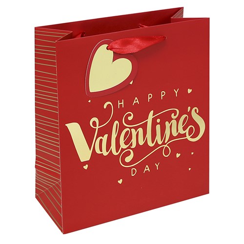 JD Happy Valentines Gift Bag Med