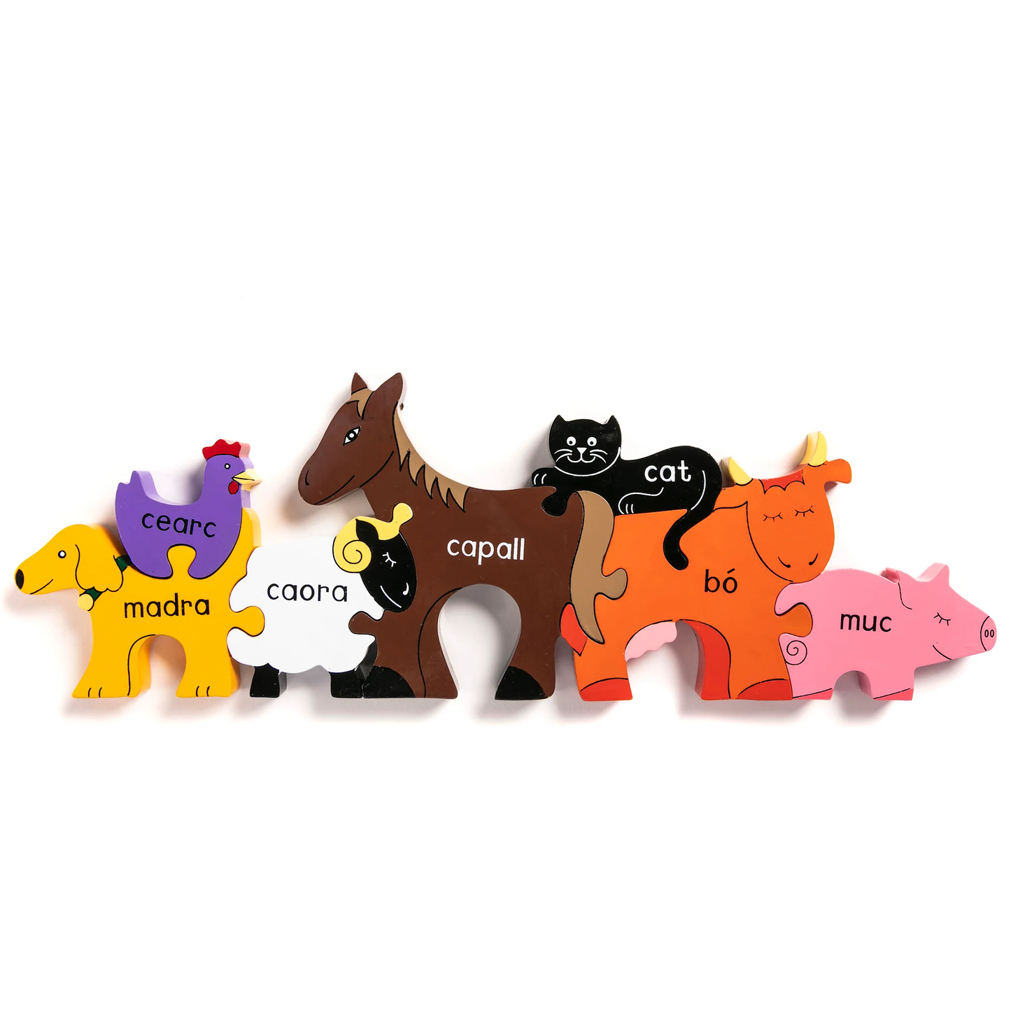 AJ Irish Farm Animals Jigsaw