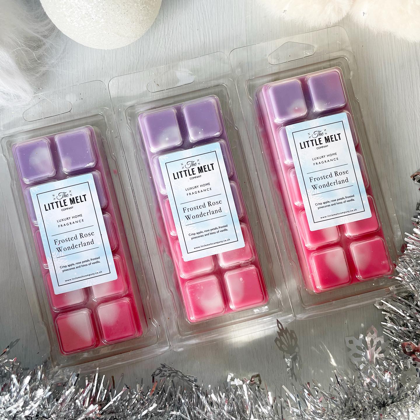 Frosted Rose Wonderland Snap Bar