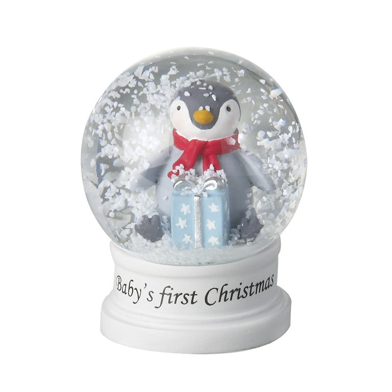 HS Snow Globe Baby`s 1st Penguin