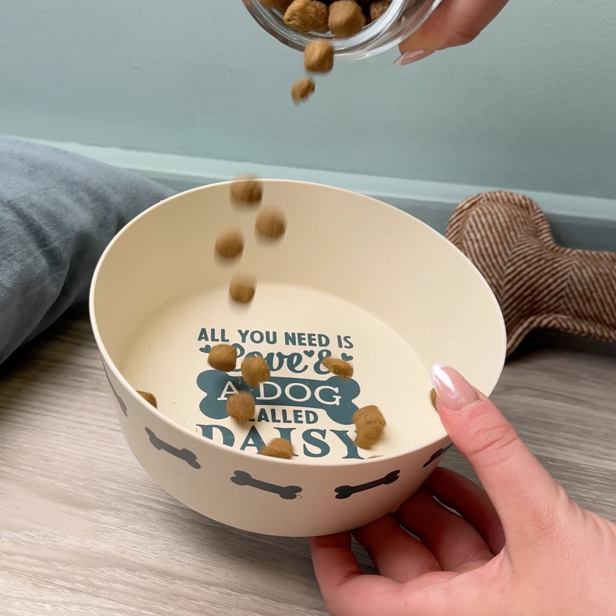 HH Dog Bowl - Eat, Sleep, Bark, Repeat