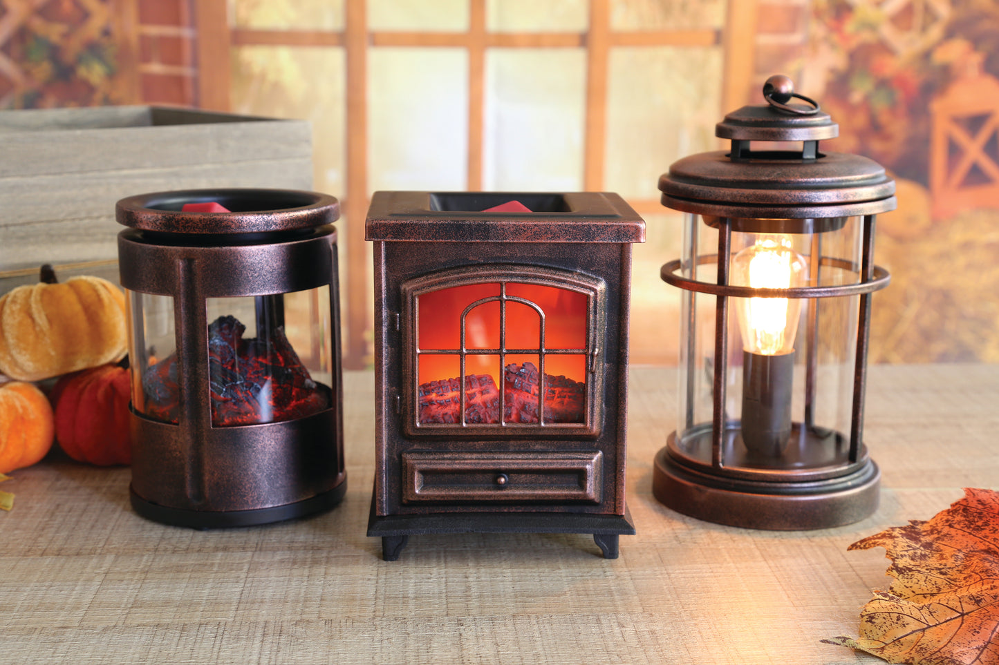 Burning Embers Electric Melter Copper 14cm