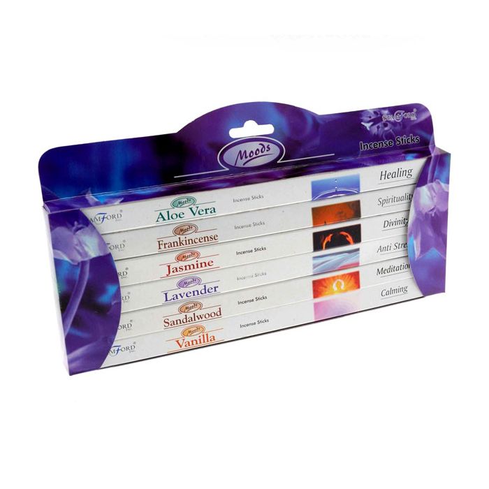 PK Stamford Incense Sticks 6 Pack Gift Set Moods
