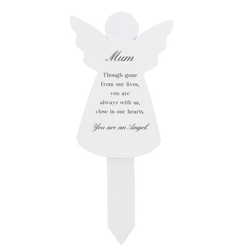 JD Guardian Angel Grave Plaque Mum