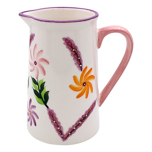 JD Flower Jug Sunflowers Medium