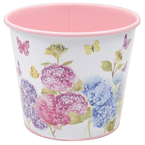 JD Butterfly Blossom Metal Planter Medium