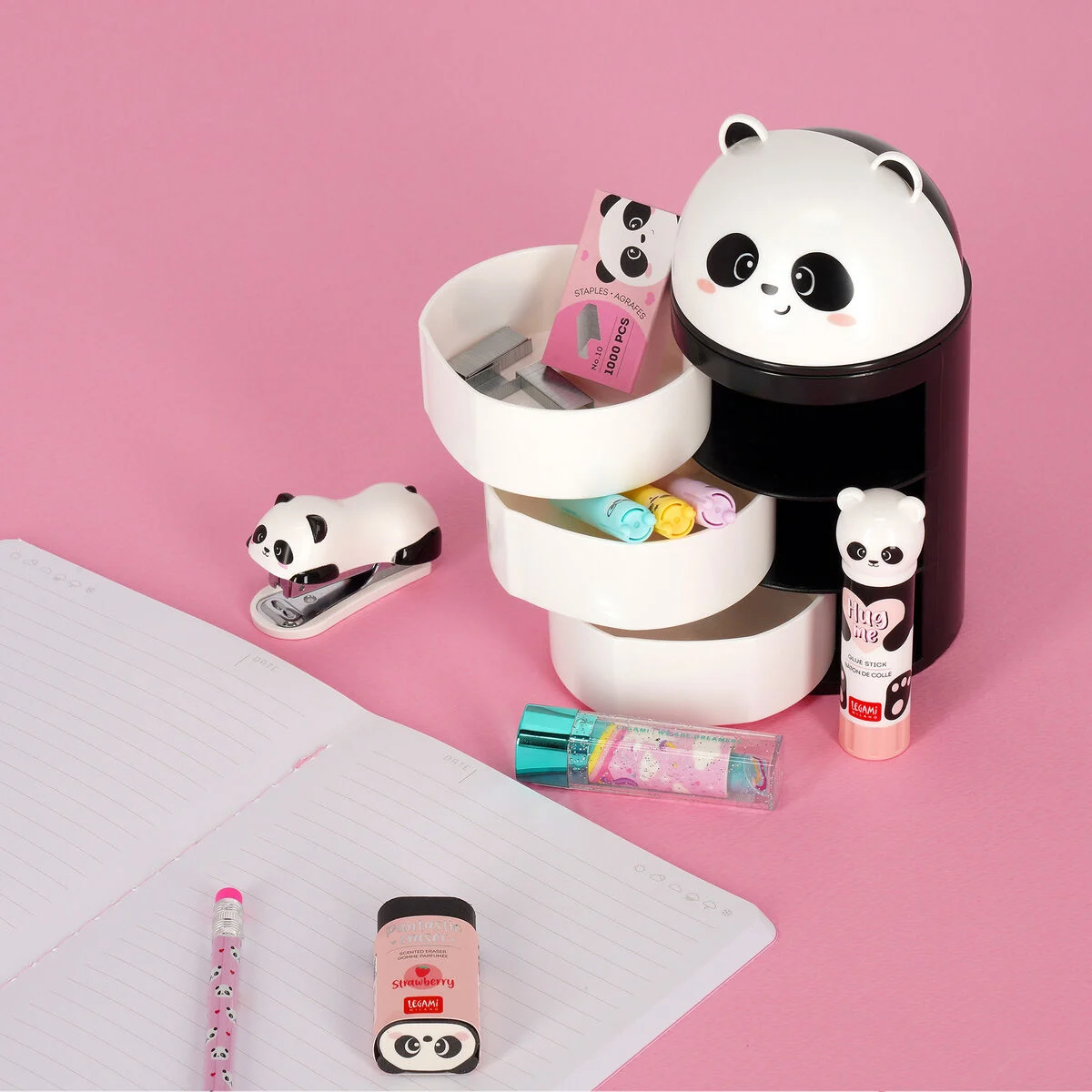 LEG Desk Organiser - Panda