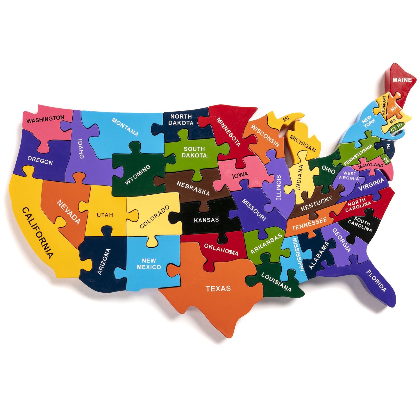 AJ USA Map Jigsaw