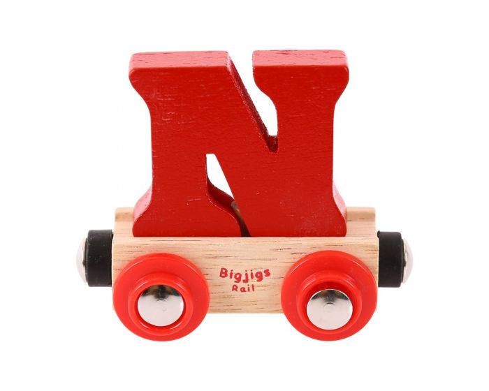 BJ Rail Name Letter N
