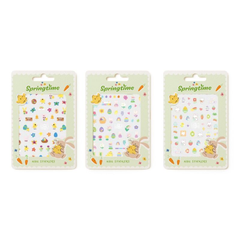 PK Springtime Self Adhesive Nail Stickers