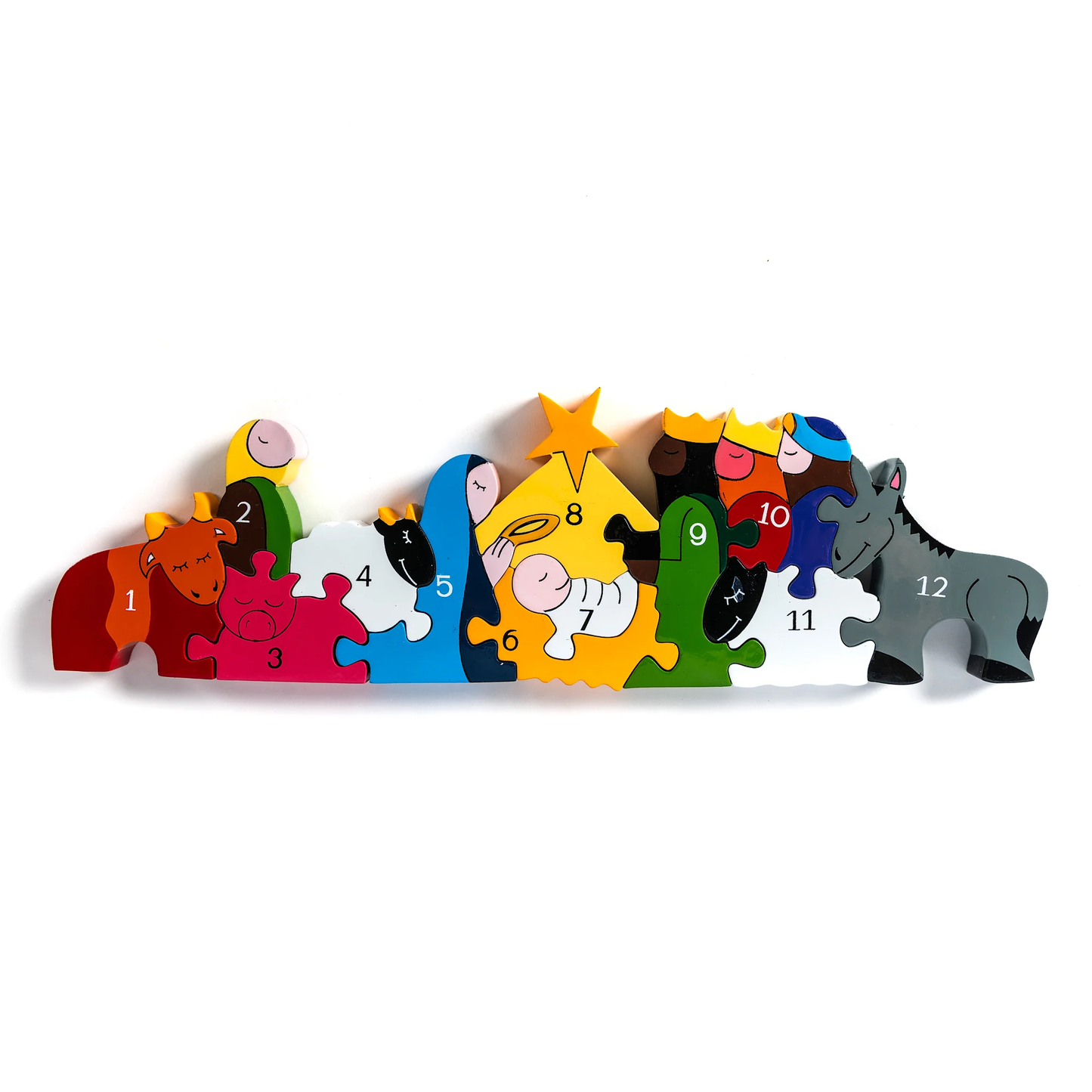 AJ Number Nativity Jigsaw