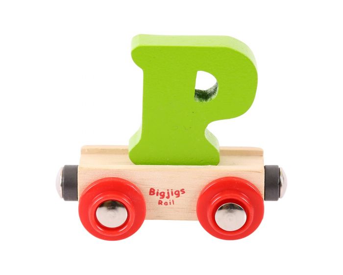 BJ Rail Name Letter P