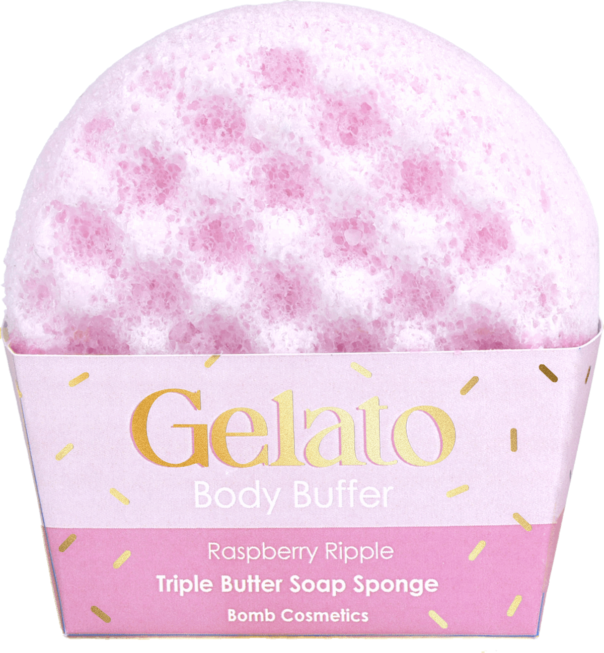 BC Gelato Raspberry Ripple Body Sponge