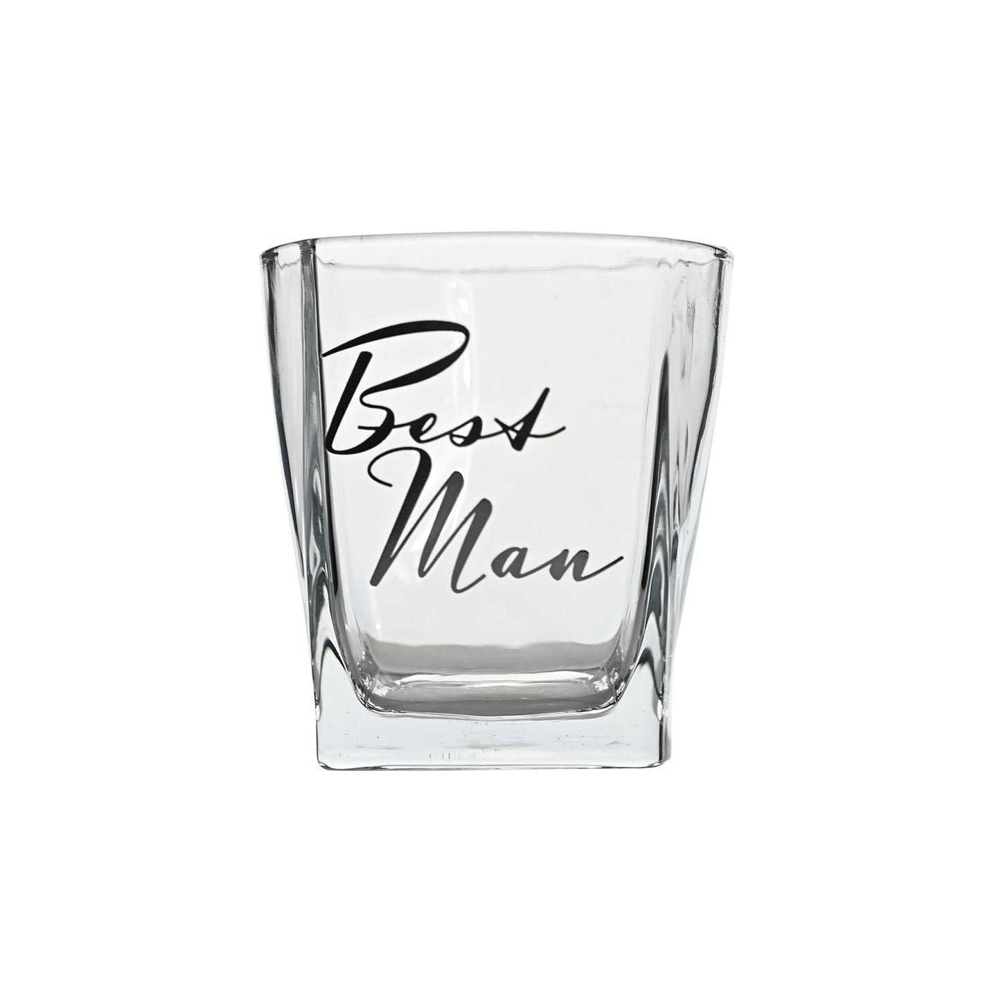 WDP Glass and Coaster Set - Best Man