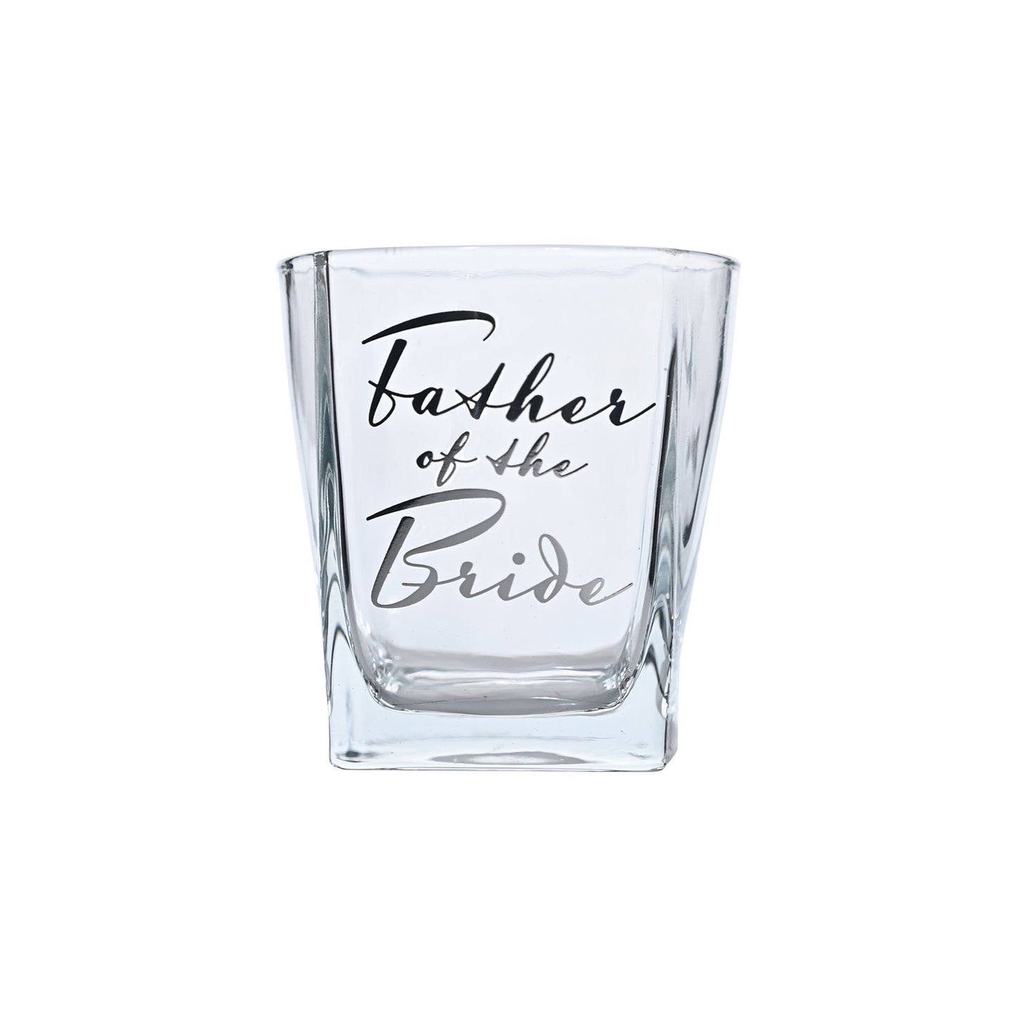 WDP Glass and Coaster Set - Father Bride
