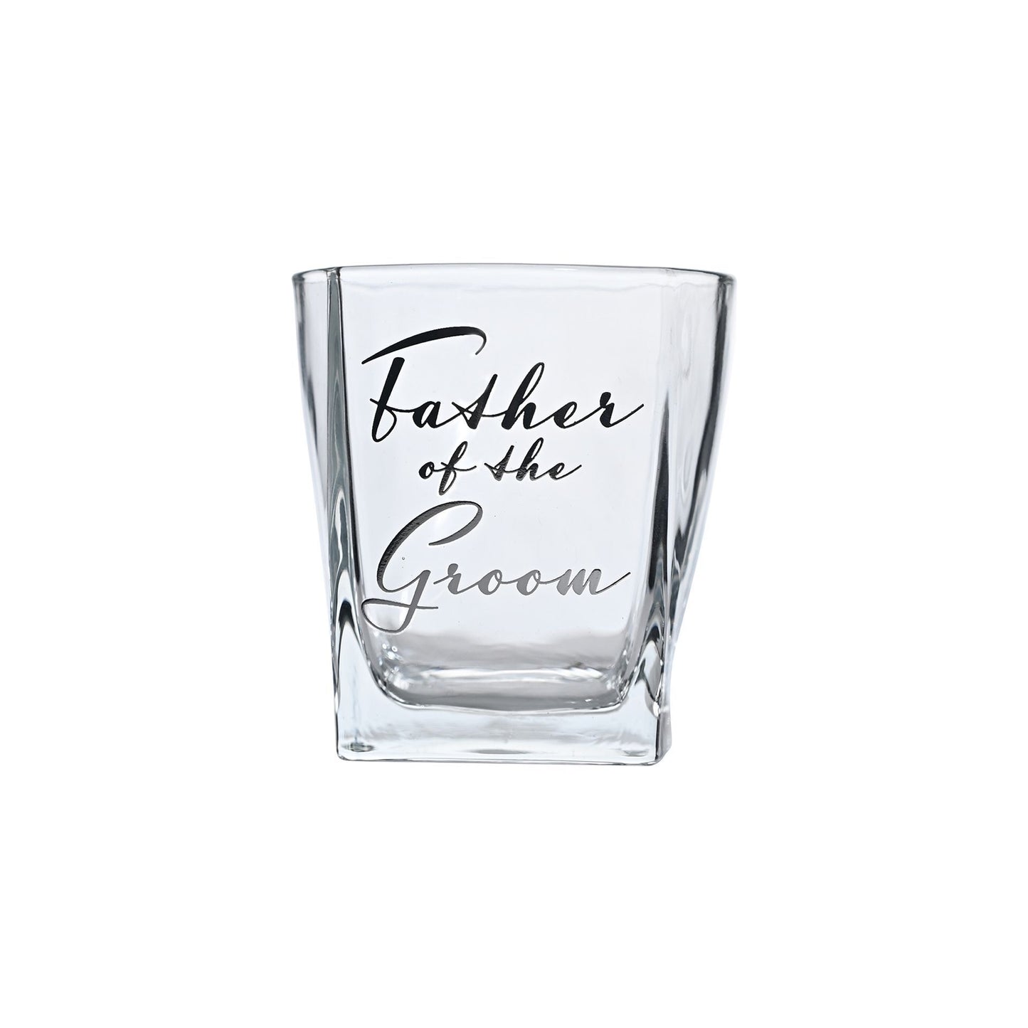 WDP Glass and Coaster Set - Father Groom