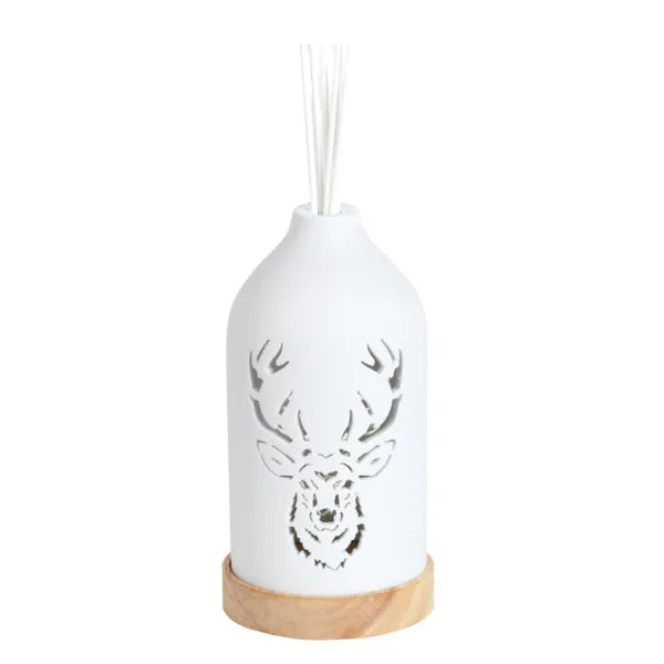 AR LED Ceramic Reed Diffuser Stag 19cm