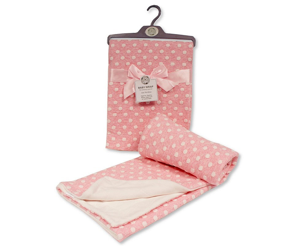 SB Baby Cotton Wrap - Spots Asst