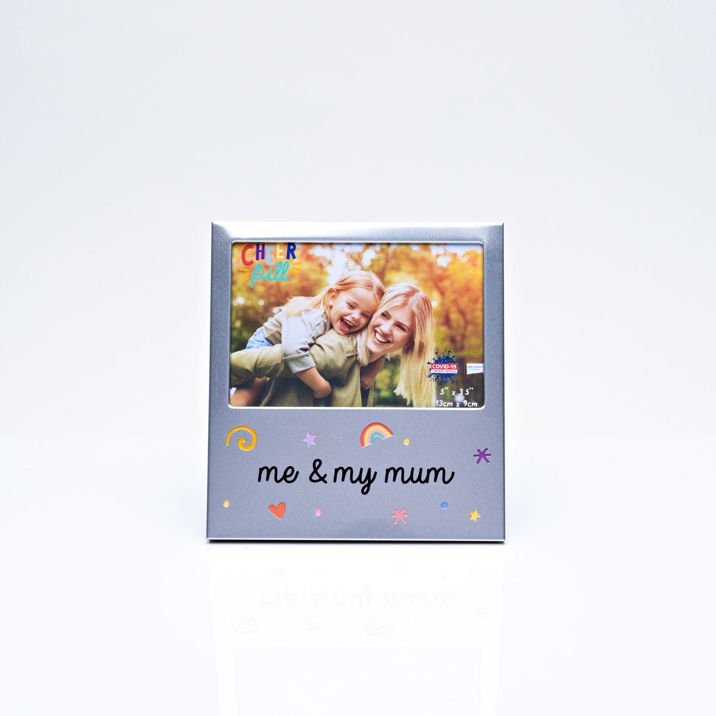 WDP Aluminium Photo Frame 5' x 3.5' - Mum