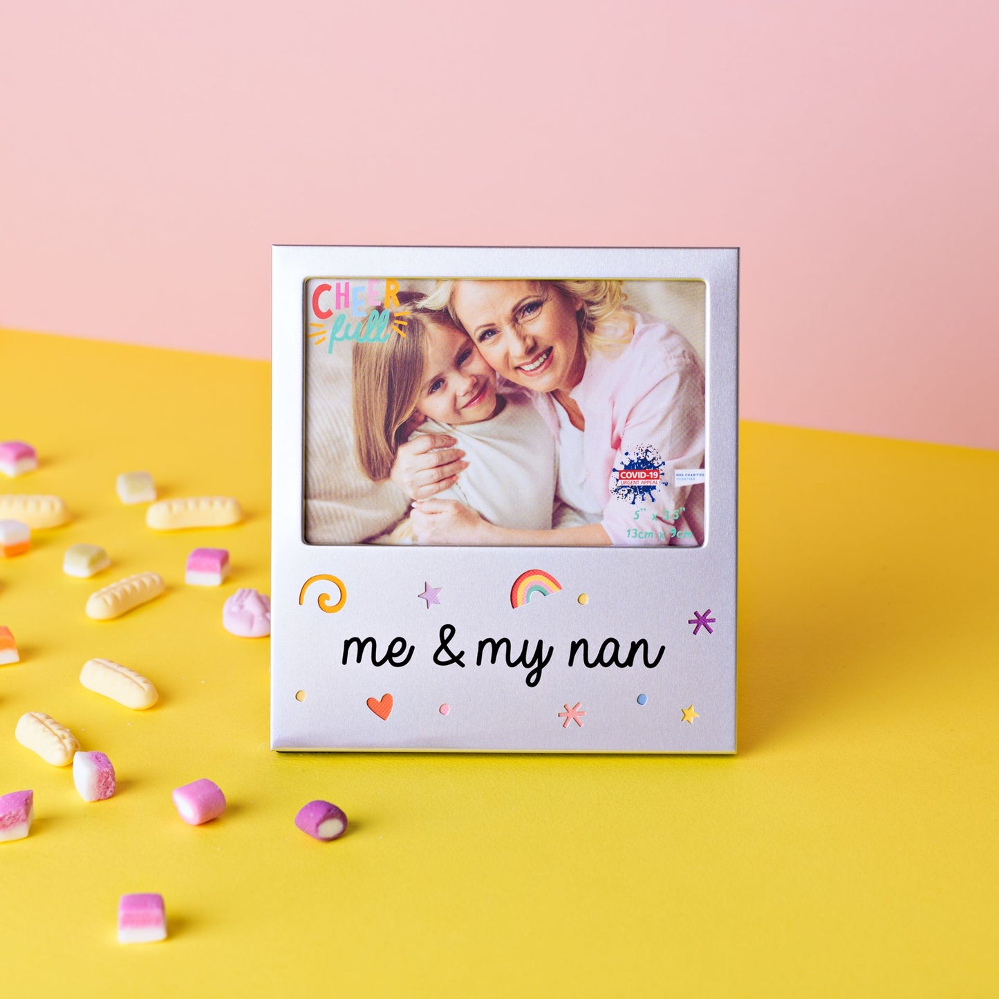 WDP Aluminium Photo Frame 5' x 3.5' - Nan