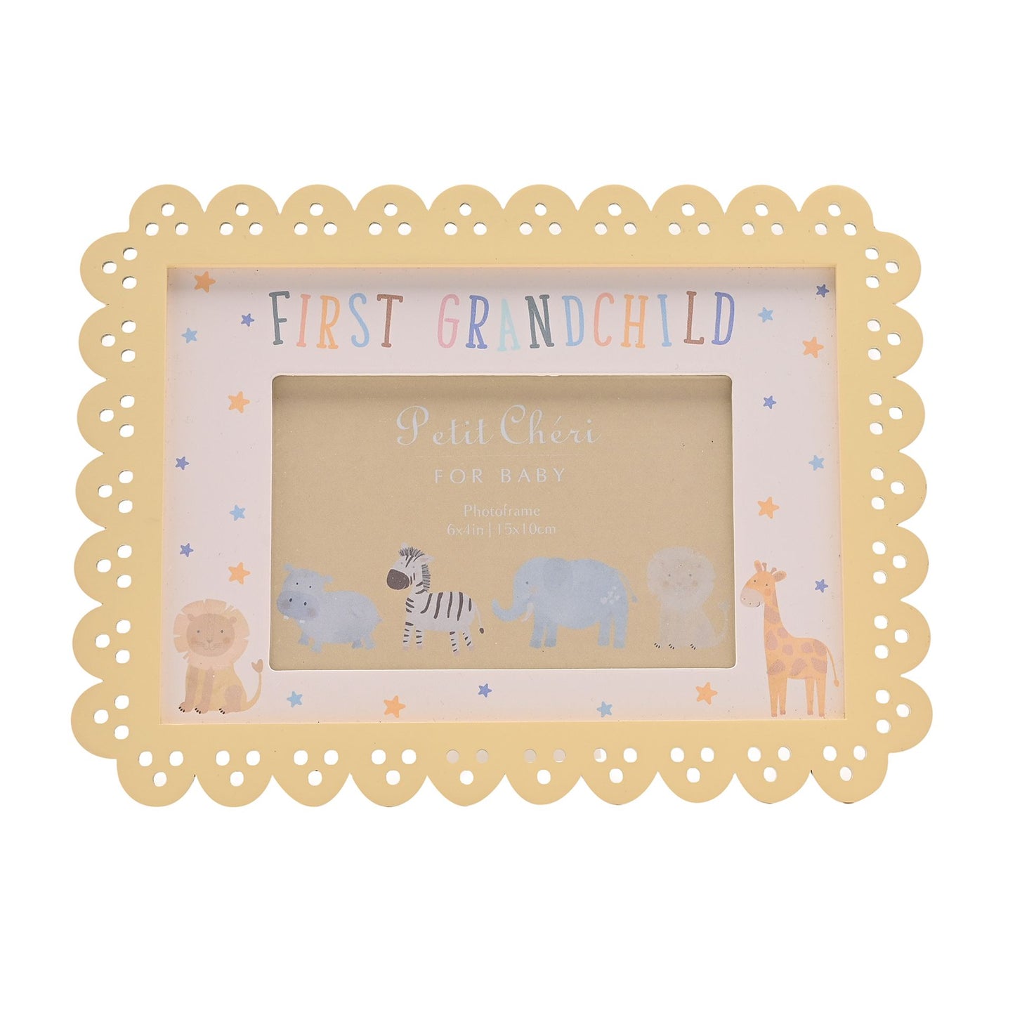 WDP Frame 6x4 Yellow - First Grandchild