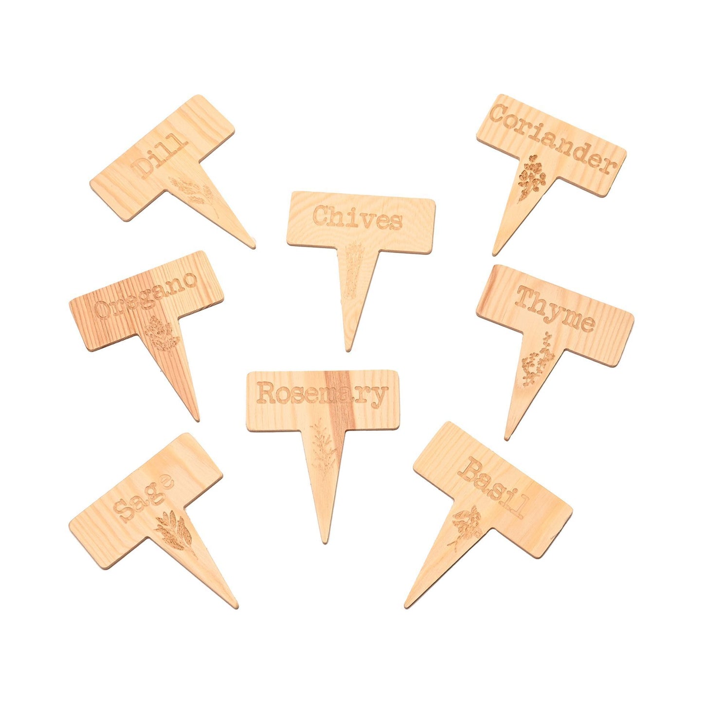 WDP Mums Garden Herb Marker 4 Markers Pe