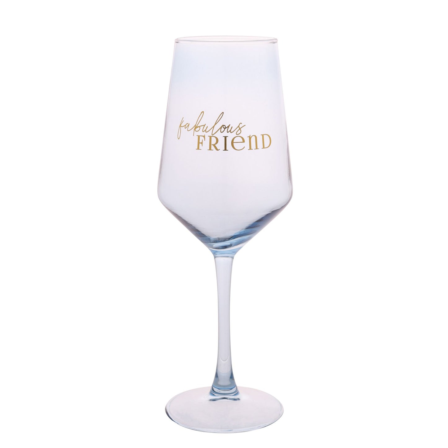WDP Confetti Wine Glass - Friend