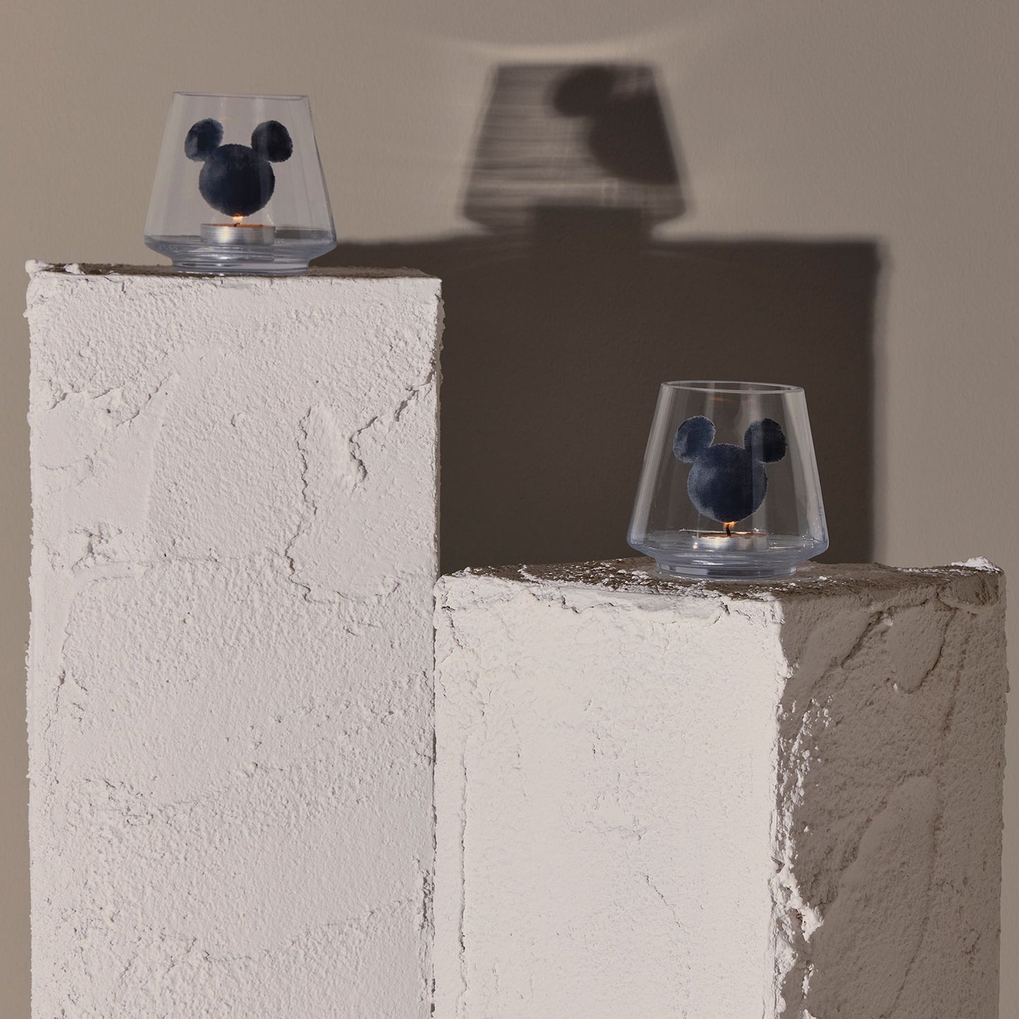 WDP Mickey Shapes 2 Candle Holders*