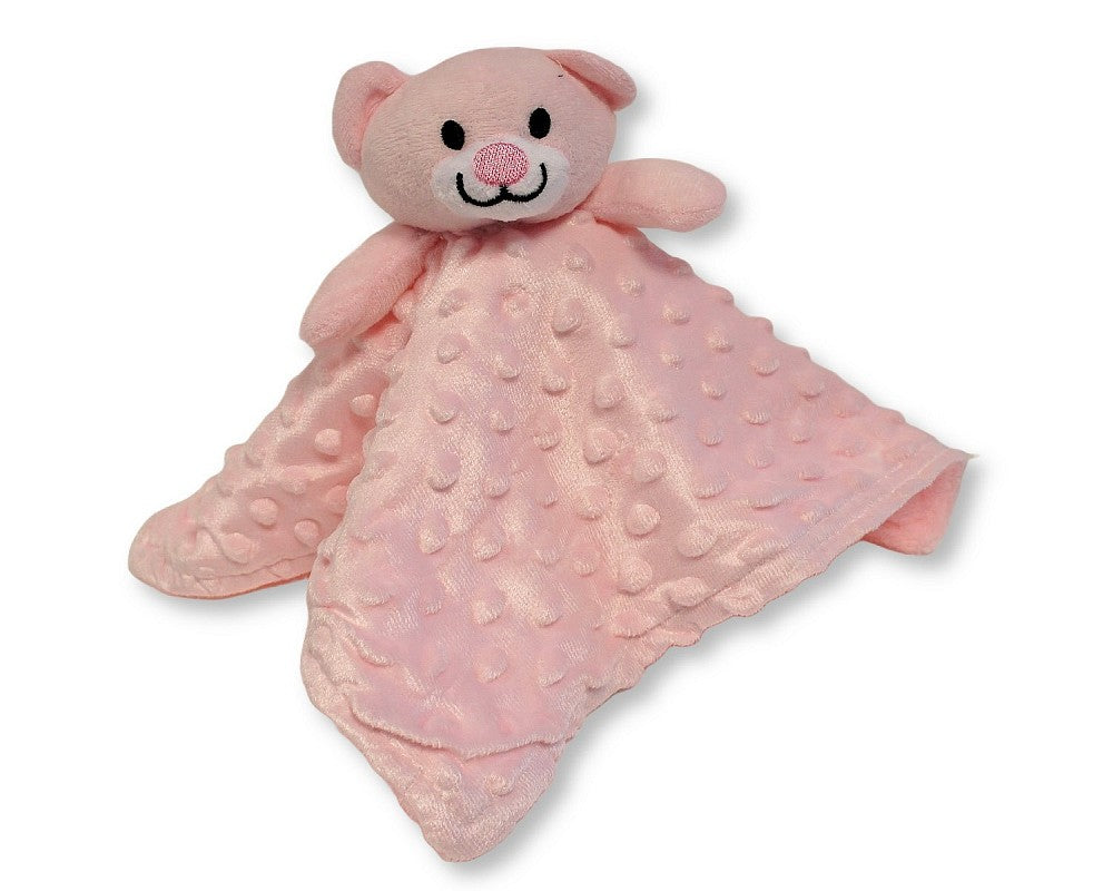SB Baby Comforter Teddy Pink