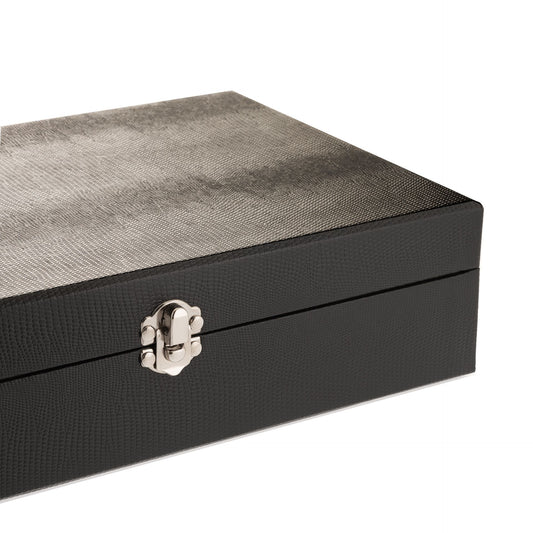 WDP Harvey Makin Watch/Cufflink Box Holds 6 Watches/12 Cufflinks
