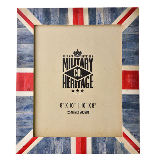 WDP Military Heritage Union Jack Photo Frame 8" x 10"