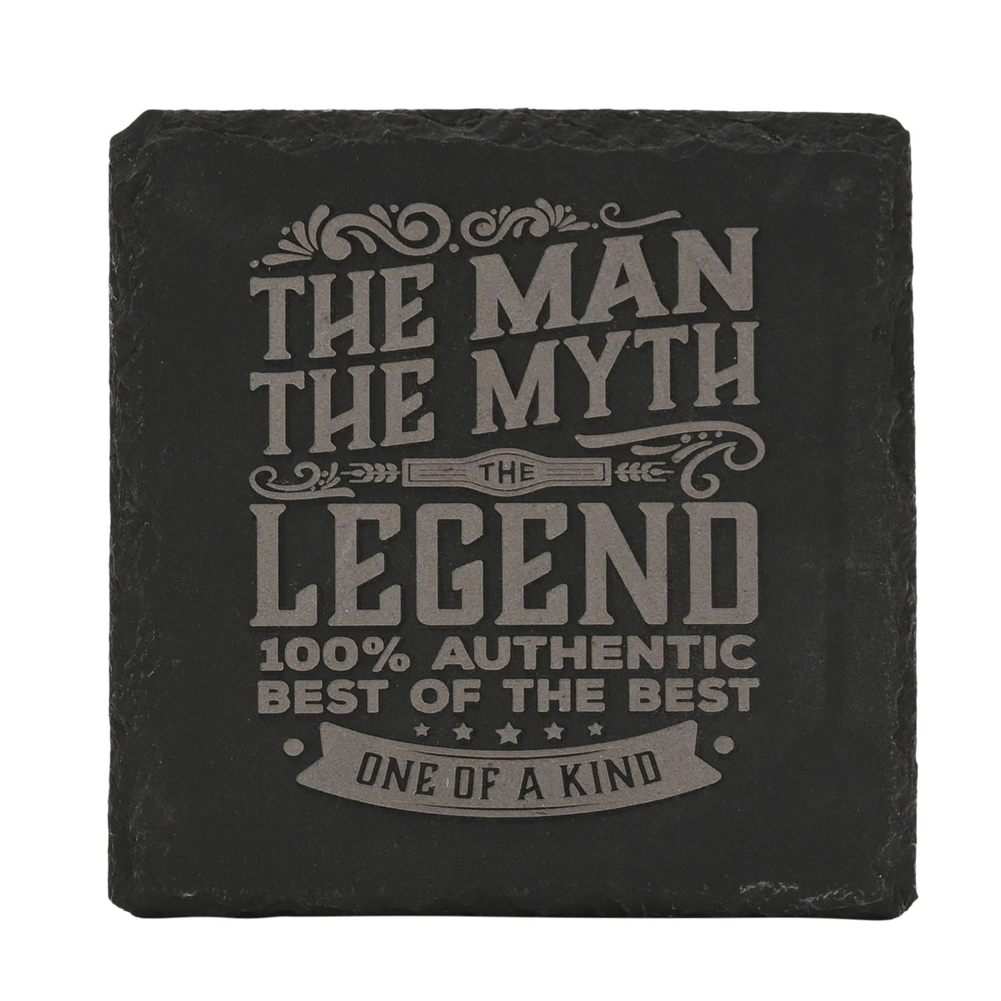 WDP Legend Slate Coaster The Man