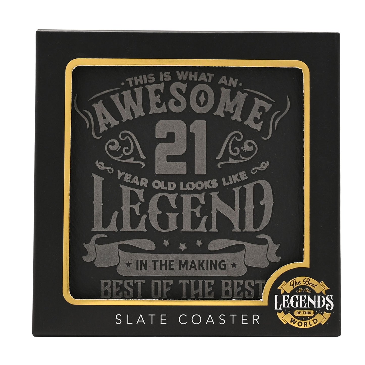 WDP Legend Slate Coaster 21