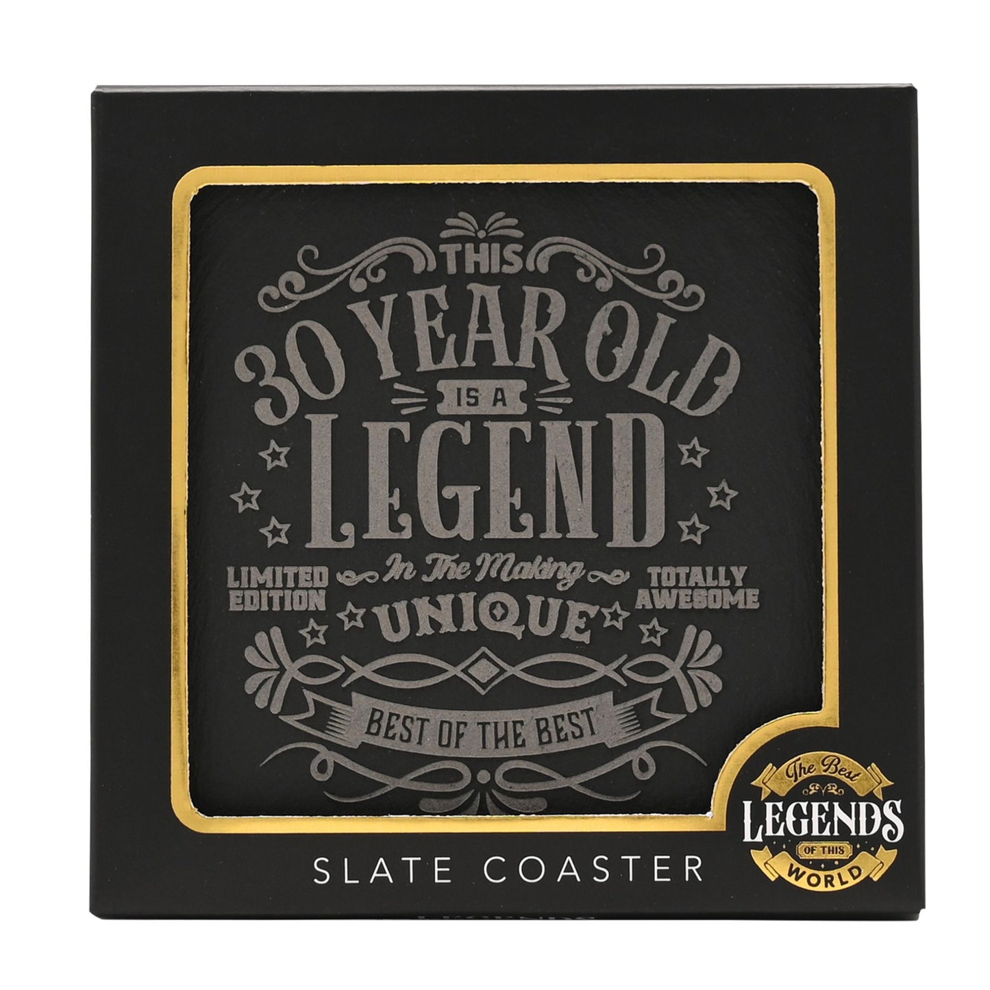 WDP Legend Slate Coaster 30