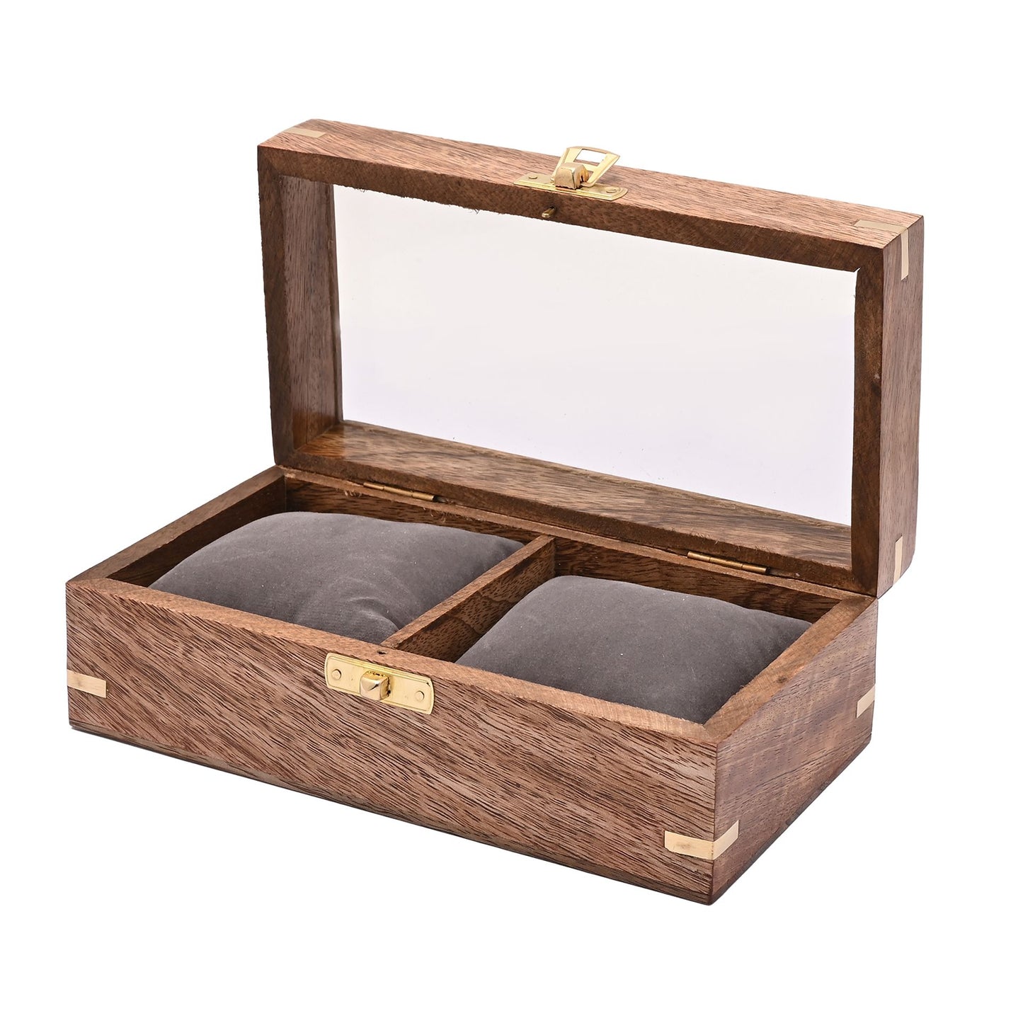 WDP Wooden Watch Duo Storage Box
