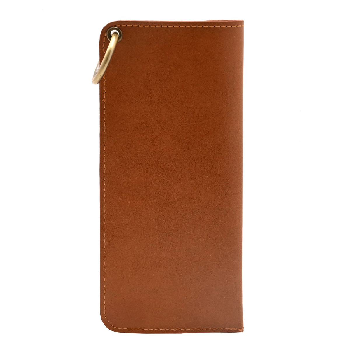 WDP Harvey Makin Glasses Case with Carabiner Clip - Tan