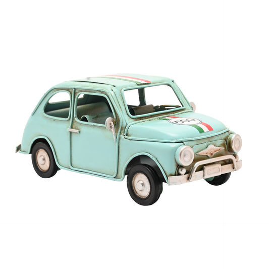 WDP Harvey Makin Ornament - Blue Classic Car